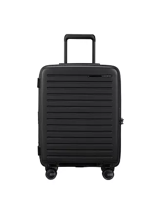 SAMSONITE | Trolley RESTACKD SPINNER 55cm erweiterbar wasabi | schwarz